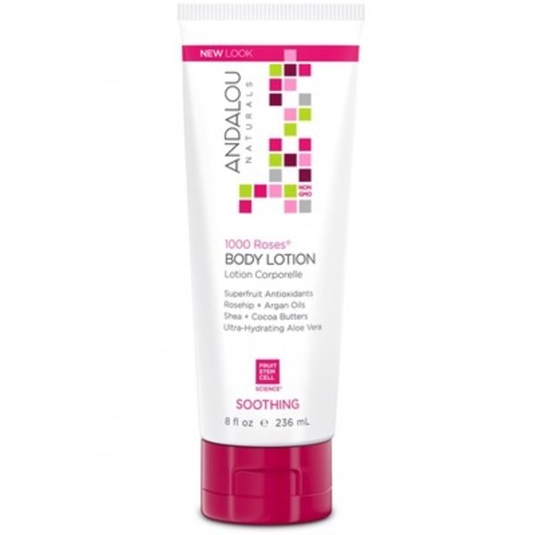 Andalou Naturals Andalou Body Lotion Soothing 1000 Roses 236ml