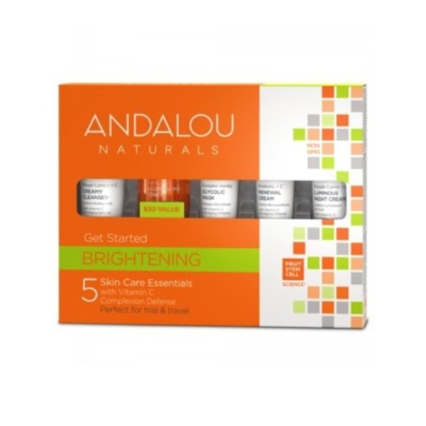 Andalou Naturals Andalou Get Started Brightening Kit 5 pcs