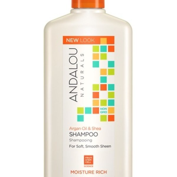 Andalou Naturals Andalou Argan Oil & Shea Moisture Rich Shampoo 340ml