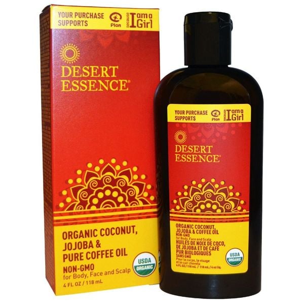 Desert Essence Desert Essence Oil Coconut, Jojoba & Coffee for Body, Face and Scalp 118ml