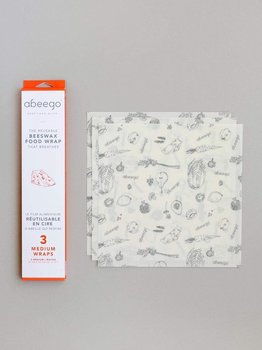 Abeego Inc Abeego Reuseable Beeswax Food Wraps 3 Medium