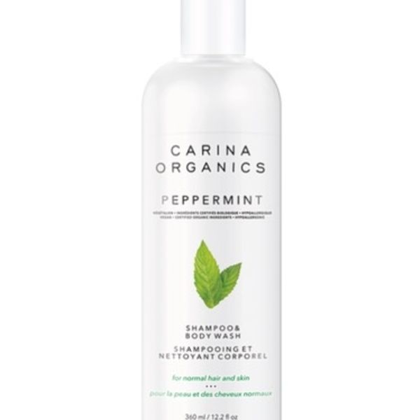 Carina Organics Carina Organics Peppermint Shampoo & Body Wash 360ml