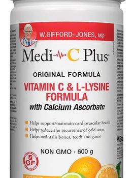 W. Gifford-Jones W. Gifford-Jones Medi C Plus Calcium Pwd Original 600g