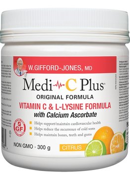 W. Gifford-Jones W. Gifford-Jones Medi C Plus Calcium Pwd Original 300g