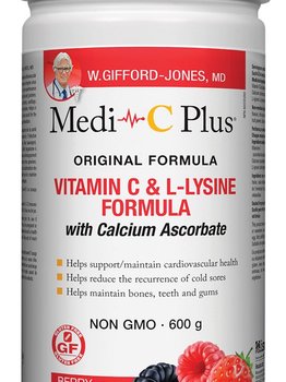 W. Gifford-Jones W. Gifford-Jones Medi C Plus Calcium Pwd Berry 600g