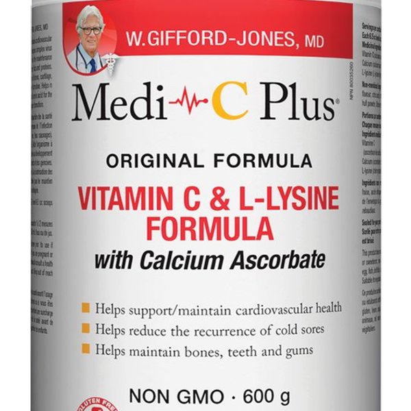 W. Gifford-Jones W. Gifford-Jones Medi C Plus Calcium Pwd Berry 600g