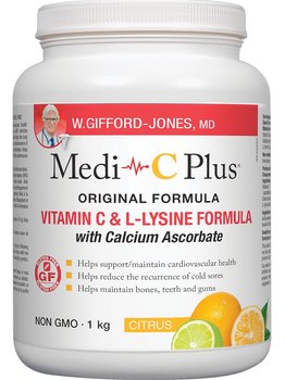 W. Gifford-Jones W. Gifford-Jones Medi C Plus Calcium Pwd Orginal 1kg