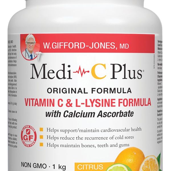 W. Gifford-Jones W. Gifford-Jones Medi C Plus Calcium Pwd Orginal 1kg