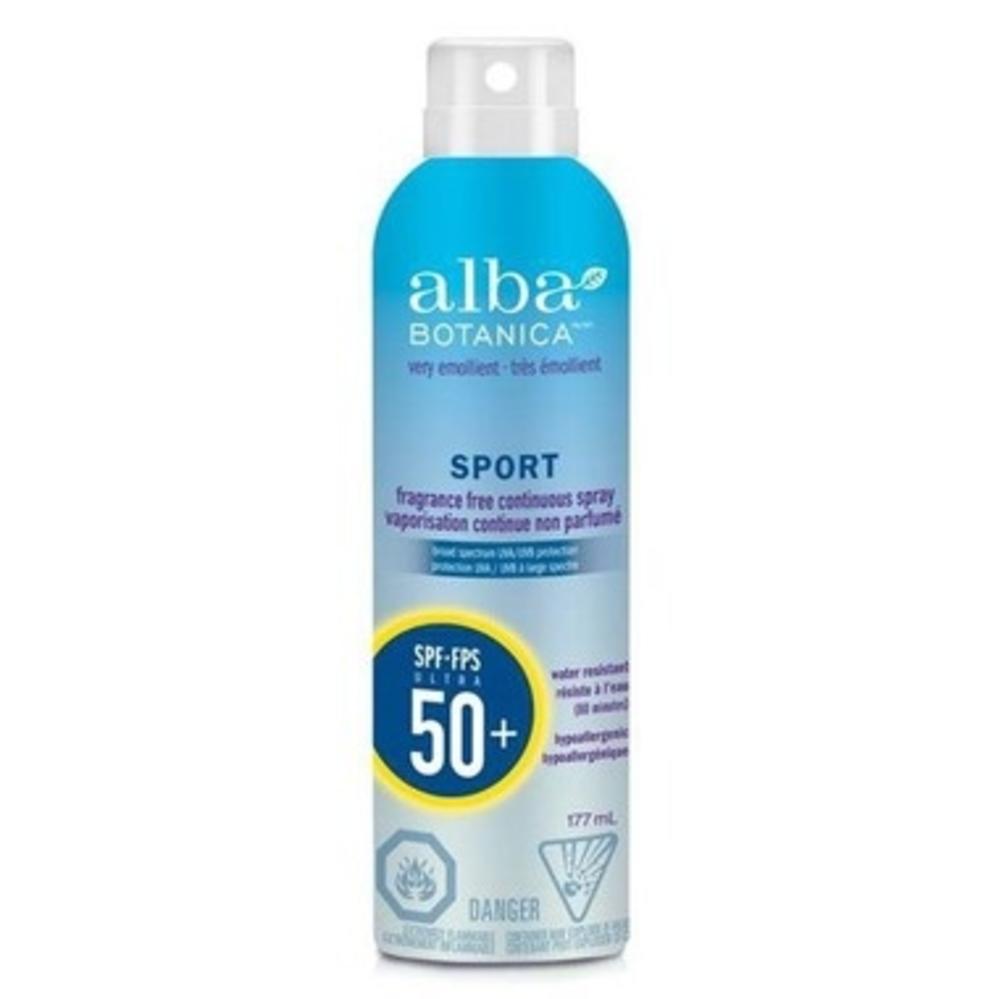 Alba Sport Sunscreen Spray Spf 50 117ml Vitamin King Sports