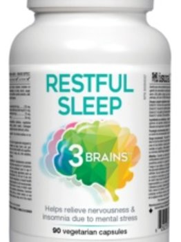 3 Brains Three Brains Restful Sleep 90 capsules