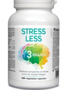 3 Brains Three Brains Stress Less 120 caps