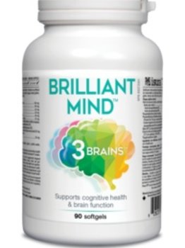 3 Brains Three Brains Brilliant Mind 90 softgels