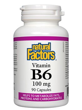 Natural Factors Natural Factors Vitamin B6 100mg 90 caps