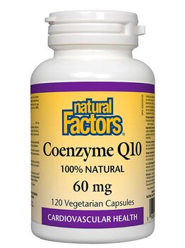 Natural Factors Natural Factors Coenzyme Q10 60mg 120 vcaps