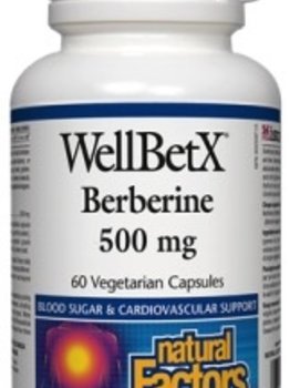 Natural Factors Natural Factors WellBetX Berberine 500mg 60 caps