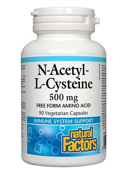 Natural Factors Natural Factors NAC 500 mg 90 vcaps