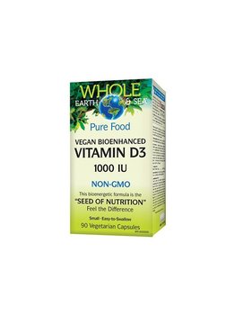 Whole Earth & Sea Whole Earth & Sea Vegan Vitamin D3 90 vcaps