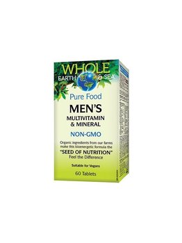 Whole Earth & Sea Whole Earth & Sea Men's Multivitamin & Mineral 60 tabs
