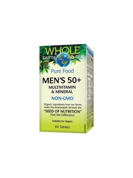 Whole Earth & Sea Whole Earth & Sea Men's 50+ Multivitamin & Mineral 60 tabs