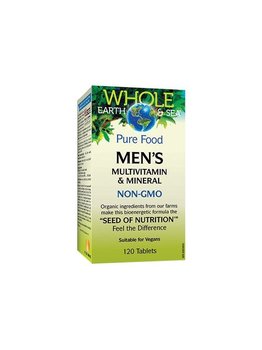 Whole Earth & Sea Whole Earth & Sea Men’s Multivitamin & Mineral 120 tabs