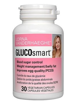 Lorna Vanderhaeghe Lorna Vanderhaeghe GLUCOsmart with Chirositol 30 vcaps