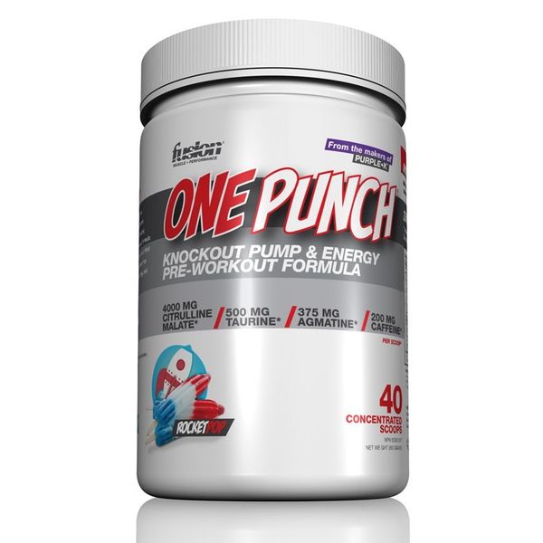 Fusion Bodybuilding Fusion One Punch Pre-Workout Rocket Popsicle 260g