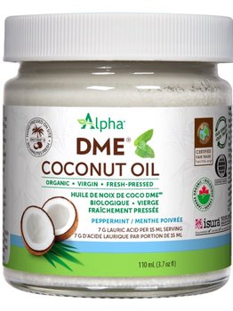 Alpha Alpha DME Virgin Coconut Oil 110 ml Peppermint