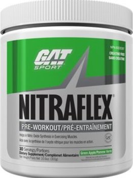 GAT GAT Nitraflex Green Apple 300g