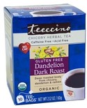 Teeccino Teeccino Dandelion Dark Roast Coffee 10 bag