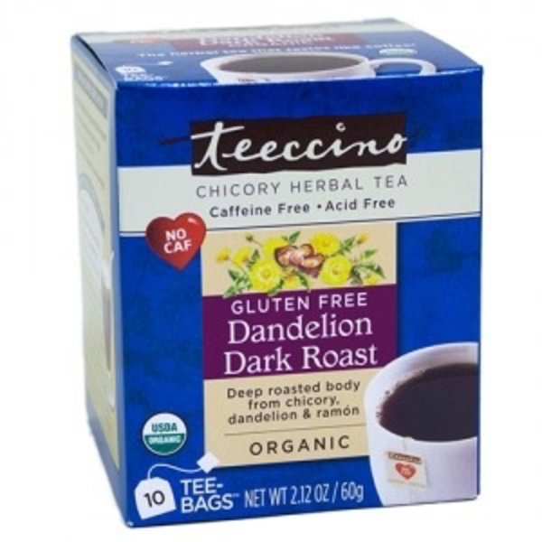 Teeccino Teeccino Dandelion Dark Roast Coffee 10 bag