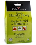Wedderspoon Wedderspoon Organic Manuka Honey Drops Eucalyptus 120g
