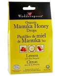 Wedderspoon Wedderspoon Organic Manuka Honey Drops Lemon 120g