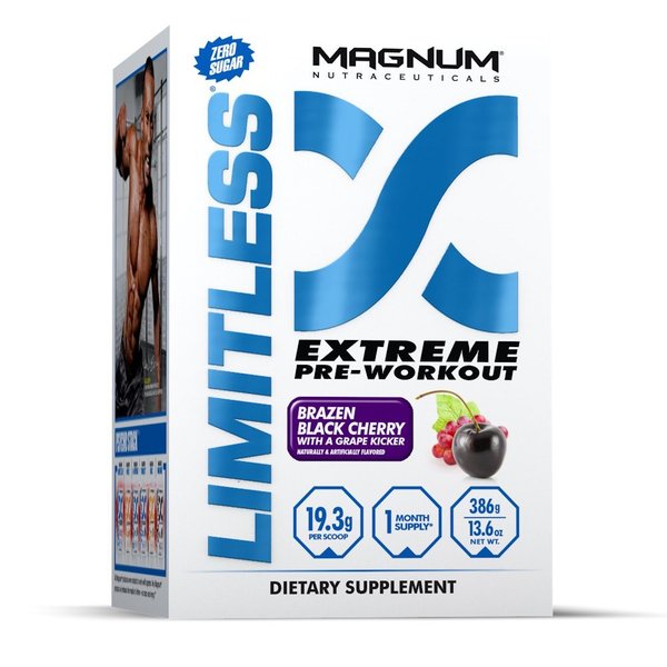 Magnum Nutraceuticals Magnum Limitless Brazen Black Cherry 20 servings