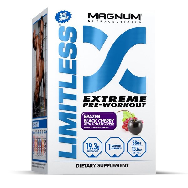 Magnum Nutraceuticals Magnum Limitless Brazen Black Cherry 20 servings