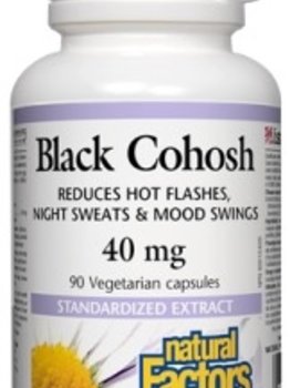 Natural Factors Natural Factors Black Cohosh Standardized Extract 40mg 90 vcaps