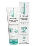 Derma E Derma E SPF 30 Natural Mineral Body Sunscreen 113g