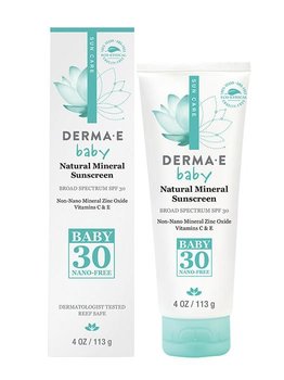 Derma E Derma E SPF 30 Natural Mineral Baby Suncreen 113g