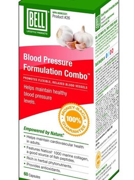 Bell Lifestyle Bell Blood Pressure Formulation Combo 60 caps