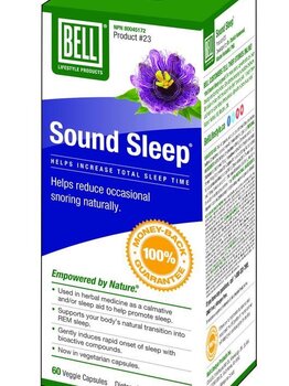 Bell Lifestyle Bell Sound Sleep 750mg 60 caps