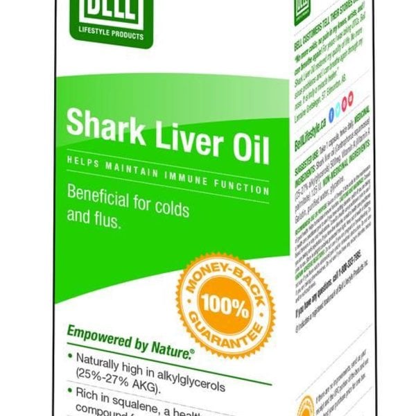 Bell Lifestyle Bell Shark Liver Oil 500mg 90 softgels