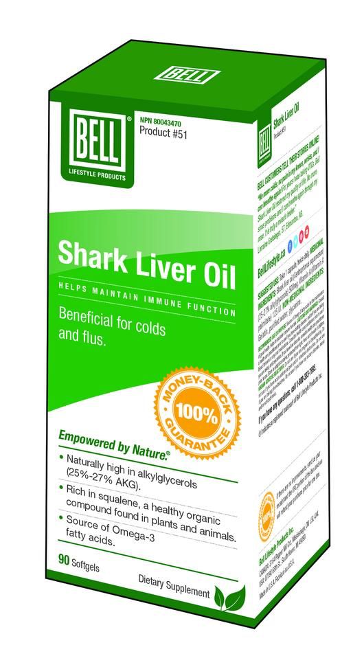 Bell Shark Liver Oil 500mg 90 softgels Vitamin King Sports & Supplements