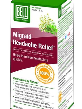 Bell Lifestyle Bell Migraid Headache Relief 30 caps
