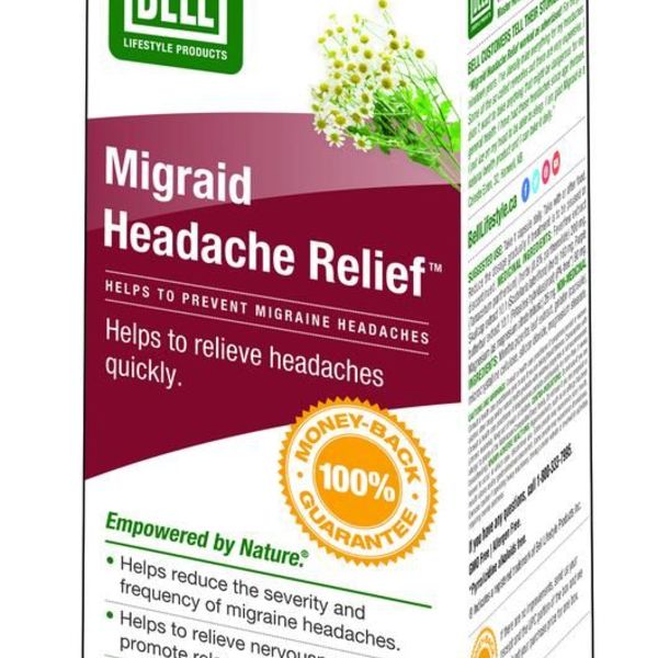 Bell Lifestyle Bell Migraid Headache Relief 30 caps