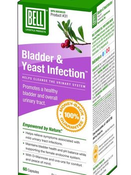 Bell Lifestyle Bell Bladder & Yeast Infection 60 caps
