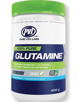 PVL Essentials Pure Glutamine Blue Raspberry 400g