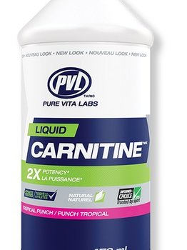 PVL Essentials Liquid L-Carnitine Tropical Punch 473ml