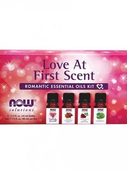 Now Foods NOW Essential Oil Kit - Love At First Scent 4 X 10ml