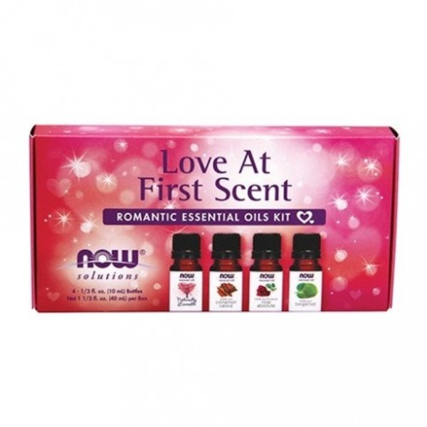 Now Foods NOW Essential Oil Kit - Love At First Scent 4 X 10ml