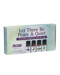 Now Foods NOW Essential Oil Kit - Let There Be Peace And Quiet 4 X 10ml