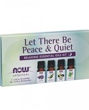 Now Foods NOW Essential Oil Kit - Let There Be Peace And Quiet 4 X 10ml